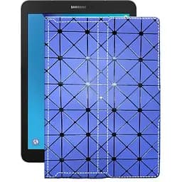 Чехол StatusCASE из экокожи для планшета Samsung Galaxy Tab S3 (T827) Синий ромб