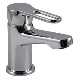 Змішувач для умивальника Globus Lux Dolly GLD-0401 хромований для ванної кімнати стильний і зручний в використанні - мініатюра 3