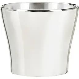 Кашпо для квітів Scheurich Mirror Silver 15" дзеркальне