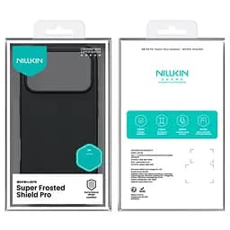 Чохол Nillkin Matte Pro для Apple iPhone 17 Pro (6.3) Чорний / Black - мініатюра 6