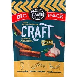 Гренки Flint Craft ржано-пшеничные со вкусом чеснока 120 г