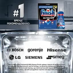 Капсули для посудомийних машин Finish Ultimate All in 1, 100 шт. - мініатюра 7
