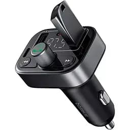 FM-трансмітер Baseus FM Launcher S-09 Pro Black (C10762200113-00) [102398] - мініатюра 3