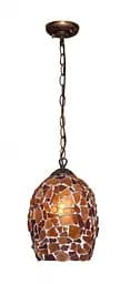 Люстра Brille Тіффані підвісна E14 60W BR (BR-623S/1)