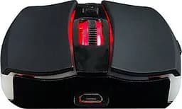 Комп'ютерна мишка ModeCom MC-WRM1 бездротова зарядка 3кн. 1600dpi чорна (M-MC-WRM1-100) - мініатюра 2