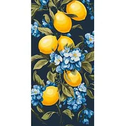 Картина за номерами ArtCraft Соковиті лимони 40 х 80 см (11548-AC)