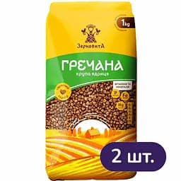 Крупа гречана Зерновита 2 кг (2 шт. x 1 кг)