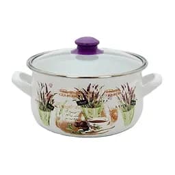 Кастрюля Infinity ED 1286 Лаванда 18 см 2.4 л (6367455)