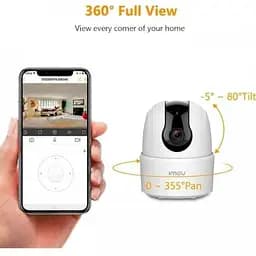 IP-камера IMOU Dahua Ranger 2C 4MP 2160p поворотна відеоняня - мініатюра 3