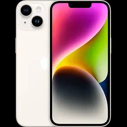 Смартфон Apple iPhone 14 128Gb Starlight (MPUR3) [72445]