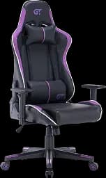 Геймерське крісло GT Racer чорне з фіолетовим (X-2528 Black/Purple) - мініатюра 2