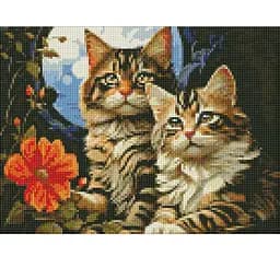 Алмазна мозаїка Чарівні котики AMO7853 30х40см