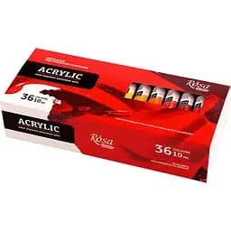 Набір акрилових фарб 36х10 мл Rosa Studio