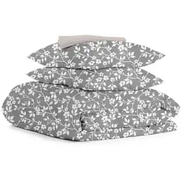 Комплект постільної білизни Cosas Flowers CS1 Двоспальний пісочний (FlowersWhiteQuartz_El140-Quartz_180)