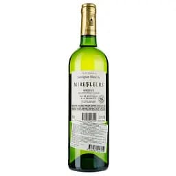 Вино Sauvignon Blanc By Mirefleurs Bordeaux біле сухе 0.75 л - мініатюра 2