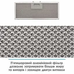 Витяжка ELEYUS UNIA 800 LED 52 WH - мініатюра 8