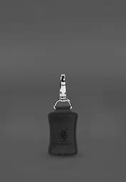 Кожаный брелок Premium Черный