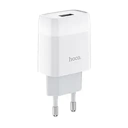 МЗП Hoco C72A Glorious 2.1A (1USB-A) Белый