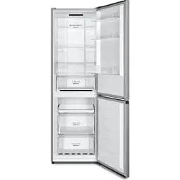 Холодильник Gorenje з нижн. мороз. камерою 185х60х60 см 2 дв. Х 207л М 97 л A+ NoFrost Plus Fresh zone диспл сірий - мініатюра 2