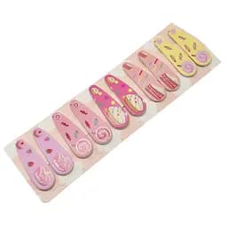 Дитячі затискачі для волосся Насолода La-beauty 0109-083, 10 шт - мініатюра 2