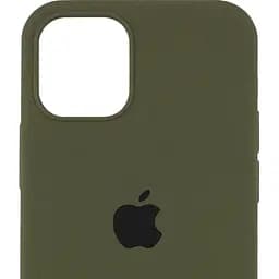Чохол Silicone Case для Apple iPhone 15 Pro Max Dark Olive AA [92720] - мініатюра 2