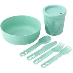 Набір посуду Sea To Summit Passage Dinnerware Sett 1P 6 предметів Aqua Sea Blue (1033-STS ACK037051-120215)