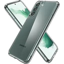 Оригінальний протиударний чохол Spigen Ultra Hybrid для Samsung Galaxy S22 Plus (6.6") Прозорий (ACS03954) - мініатюра 8