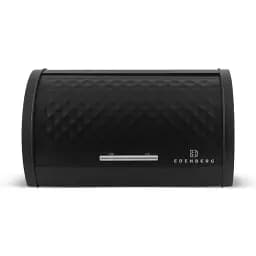 Хлібниця Edenber EB-133 з нержавіючої сталі з відкидною кришкою 