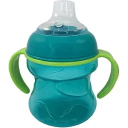 Поильник Mega Zayka с силиконовым носиком 200 мл MGZ-0304 (Turquoise) 