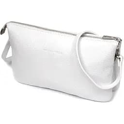 Кожаная женская сумка Grande Pelle 26х15.5х3 см sum0023593