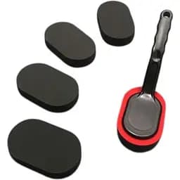 Губка для чорніння гуми з ручкою KLCB 90х290 мм 5 шт.