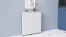 Стіл-книга трансформер Оріон 1 Ferrum-decor 750x810x730 Білий метал ДСП Біле 16 мм (FRD-104604) - мініатюра 8