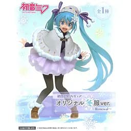 Фігурка Taito Вокалоїд Хацуне Міку Vocaloid Hatsune Miku winter clothes 18 см T V HM R 18 - мініатюра 2