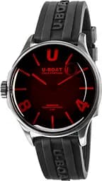 Годинник U-Boat Darkmoon 40mm Red Glass SS 9305