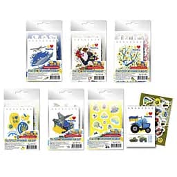 Патриотический набор 2 в 1 (блокнот+наклейки) Б7-Г-50 Апельсин (4820078280359) Микс