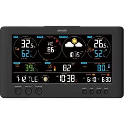 Метеостанція Sencor чорна (SWS12500WIFI)