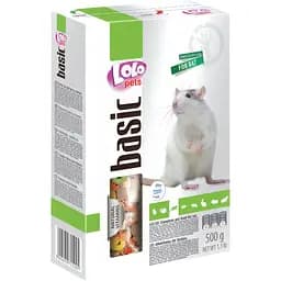 Корм для декоративних щурів Lolo Pets 500 г (LO-71500)