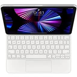 Чохол-клавіатура для планшета Apple Magic Keyboard for iPad Pro 11" 3rd gen. and iPad Air 4th gen. White (MJQJ3UA/A) (Open)