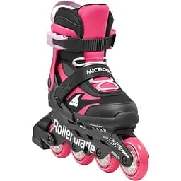 Ролики Rollerblade Microblade 28-32 Чорний-Рожевий - мініатюра 4