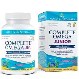 Жирні кислоти Nordic Naturals Complete Omega Junior Лимон 90 капсул