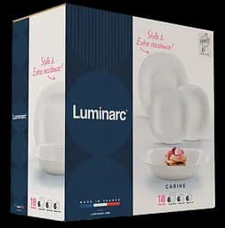 Сервіз Carine White 18 предметів Luminarc kuh0016219 - мініатюра 2
