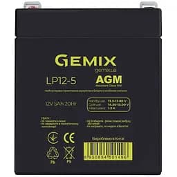 Батарея к ИБП Gemix LP 12В 5Ач (LP12-5)