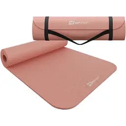 Коврик для йоги Hop-Sport HS-NB010GM NBR 1см персиковий - мініатюра 5