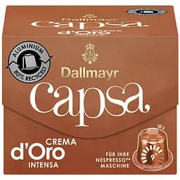 Кофе в капсулах Dallmayr Crema d'Oro intensa 10 капсул 56 г