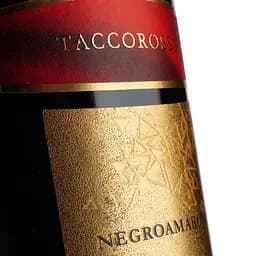Вино Paololeo Taccorosso Negroamaro Puglia IGP, червоне, сухе, 0,75 л - мініатюра 4