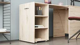 Стіл-тумба трансформер Смарт 1/1 Ferrum-decor 750x1450x500 ДСП Дуб Сан-Марино 16 мм (FRD-105068) - мініатюра 7