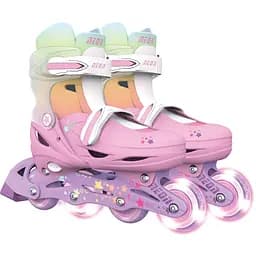 Роликові ковзани Neon Combo розмір 34-37 веселка (NC49R4)