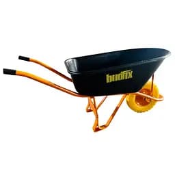 Тачка строительная одноколесная Budfix WB7500PU пластиковое корыто (147709)