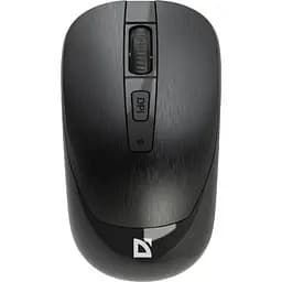 Комп'ютерна мишка Defender Wave MM-995 бездротова 4 кн. до 1600 dpi безшумна чорна (52995) - мініатюра 7