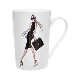 Чашка Keramia, Модна дівчина 1, 390 мл (21-279-015)